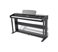 Piano numérique avec pédales 88 touches Noir Panneau mélamine