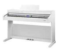 Piano Numerique Clavier Digital E-Piano 88 Touches 600 Sons USB Midi AUX Blanc