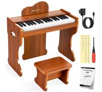 Piano numérique enfant - UNDERSCORE - CAHAYA - 37 touches (3 octaves) - 128 sons & 128 rythmes - Tabouret inclus