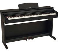 Piano numérique meuble WOODBRASS DP2 - Toucher lourd réaliste 88 touches - Bluetooth - Noir