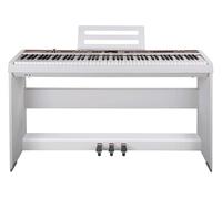 Piano Numérique Portable Nux NPK-20 avec Stand Pédalier Blanc