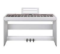 Piano Numérique Portable Nux NPK-20 avec Stand Pédalier Blanc
