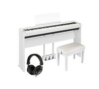 Piano Numérique Portable P-225 Meuble Blanc Pack Deluxe