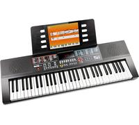 Piano Numérique Rockjam RJ640 Clavier 61 Touches Support + App Simply Piano Noir