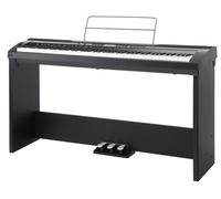 Piano Numerique Stagepiano Electrique 88 Touches USB MIDI AUX Support Set Noir