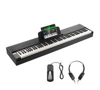 Piano Numérique-VEVOR-88 Touches Entièrement Pondérées-avec Double Clavier, Haut-parleurs, Pédale de Sustain, Casque