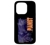 Piano pianiste - Marchandise Cadeau Musicale Coque pour iPhone 15 Pro