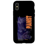 Piano pianiste - Marchandise Cadeau Musicale Coque pour iPhone X/XS