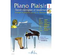 Piano-plaisir vol.1 + cd --- piano Tome 1 - HEUMANN HANS GUNTER - Henry Lemoine - Hexamusic - Livre CD - Partition CD