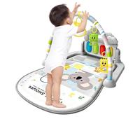 Piano Play Mat for Kids Sensory Educational Toy with Music and Lights