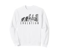 Piano Player Evolution Musique Amusante pour pianiste et Musicien Sweatshirt