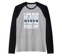 Piano Player Music I Can Play 88 Touches avec Seulement 10 Doigts Manche Raglan
