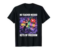 Piano Player No Teacher Need Amateurs Learners Pianist T-Shirt