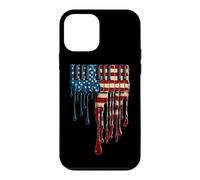 Piano Player Piantist Clavier Drapeau Américain USA Drip Lover Coque pour iPhone 12 Mini