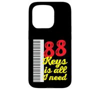 Piano Player Teacher Pianist Musicien 88 Touches Cadeau Coque pour iPhone 15 Pro