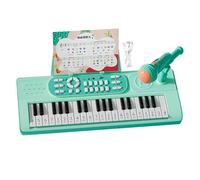 Piano pour - Piano jouet avec 2 modes de lecture | Outils rechargeables à 37 touches avec microphone, pour filles et garçons, cadeau de Noël et anniversaire