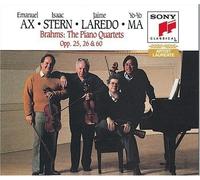 Piano Quartets 1-3 Brahms / Ma / Ax / Stern / Laredo