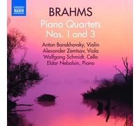 Piano Quartets : Quatuor Pour Piano N°1 En Sol Mineur, Op. 25 (1861) - Quatuor Pour Piano N°3 En Ut Mineur, Op. 60 - 1856