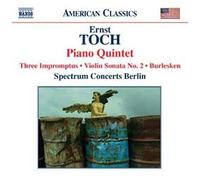 Piano Quintet - Violin Sonata 2 - Burlesken