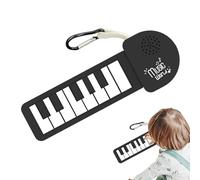 Piano Roulant Clavier - Clavier Électronique 21cm Touches Silicone | Instrument Musique Pliable 200g | Usage Domicile Voyage École | Conception Portable Apprentissage Divertissement Famille