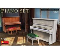 Piano Set Pianos Diorama 1:3 5 Plastique Model Kit Miniart