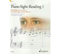 Piano Sight-Reading 1/Dechiffrage Pour Le Piano 1/Vom-Blatt-Spiel Auf Dem Klavier 1