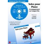 Piano Solos Book 1 - Cd - French Edition: Hal Leonard Student Piano Library