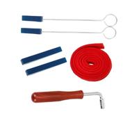 Piano Tuning Kit Kit de marteau réglage Piano, 6 pièces, levier en métal, outils muets, bouchons caoutchouc for le du son