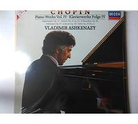 Piano Works - Vol.4: Improptu, op.52; Ballade n.4, op.52; 3 Mazurkas, op.56; Polonaise, op.53; Scherzo, op.54; Valse, op.70 n.2; e a.--VINYL-DEC 4144651-DECCA - Inghilterra-CHOPIN Fryderyk (Polonia)-ASHKENAZY Vladimir (pianoforte - dir)