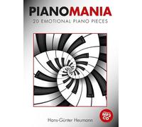 Pianomania: 20 emotional piano pieces (book/cd) piano+cd