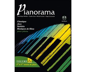 Pianorama V1A + CD - Collectif - Hit Diffusion - Livre CD - Partition CD