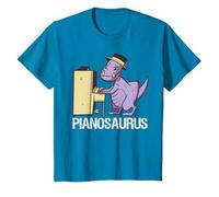 Pianosaurus Pianiste Dinosaure T-Rex jouant de la musique de jeu de mots T-Shirt