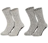 Piarini® - Chaussettes basses - Uni - Homme - Gris - 39-42