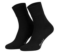 Piarini - Lot de 8 paires de chaussettes unisexes - sans élastique - bon maintien/bord-côte confortable/élasthanne