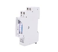 Piarktoy SUL180a Minuteur mécanique programmable 15 minutes 24 heures sur rail DIN Commutateur de temps Relais Instruments d'analyse de mesure