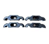 Piashow Lot de 4 plaques de rocker avec 8 balles de tennis, pour Wahoo Kickr 2 Core, pour vélo d'intérieur