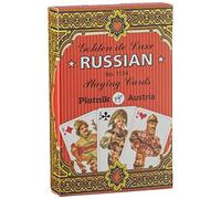 Piatnik 1134 0 Russian Golden De Luxe Single Deck Jeux De Cartes