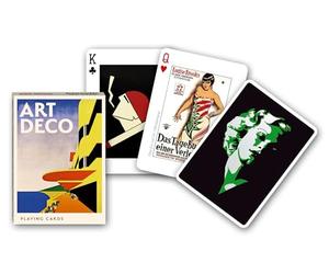 Piatnik 174414 - Jeu de Cartes Art Deco 55 Feuilles