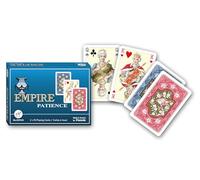 Piatnik – Coffret luxe de jeux de cartes 2019.0 – 2 x 54 cartes Patience Empire Multicolore