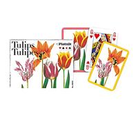 Piatnik - 2389 - Jeu de 2 Tulips 2 x 55 Feuilles