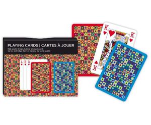 Piatnik - 2633 - Cartes à Jouer - Dot Jeu Double - 2 x 55 Pièces