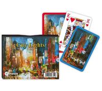 Piatnik - 2634 - Cartes à Jouer - Lumières de La Ville - 2 x 55 Pièces