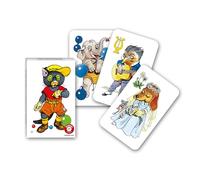 Piatnik 4272 - Jeu de cartes Peter noir - images d'animaux, noir