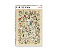 Piatnik Puzzle 1000 pièces Fleurs Millot – Multicolore – Intérieur – Garantie 2 ans
