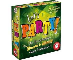 Piatnik 6382 - Lets Party | Activité et tic-tac boom combinés | Pour les soirées de jeux en famille et entre amis | À partir de 12 ans | 4 à 16 joueurs |