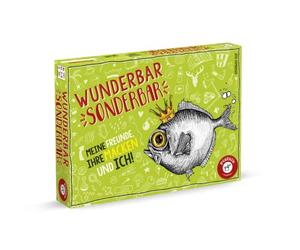 Piatnik 6672 - Merveilleusement spécial | Mes Amis Vos bizarreries et Moi | Qui connaît Les tics des Autres Joueurs | Jeu de fête compulsif | À partir de 14 Ans | 3 à 8 Joueurs Blanc