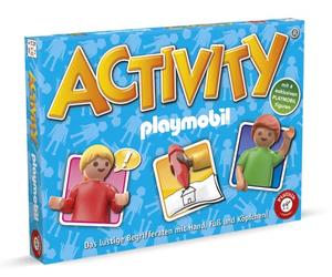Piatnik 6685 Activity Original Playmobil 6685 Activity Party Classiques pour Enfants à partir de 7 Ans/avec 4 exclusifs Multicolores 39,8 x 28,2 x 5,5 cm