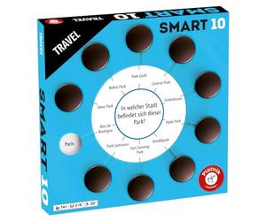 Piatnik 7193 7193-Smart Extension 100 Nouvelles Questions - 1000 possibilités de réponse | Jouable avec Le Jeu Original Family Edition, Smart 10 Questions supplémentaires Travel