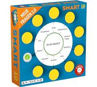 Piatnik 725197 Smart 10 Family Questions complémentaires 2.0, Blanc, Bleu, Rouge