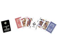 Piatnik Jeu de cartes Bridge 4 Index 100 % plastique 55 cartes